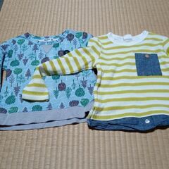 子供服　長袖シャツの画像