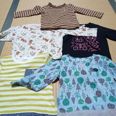 子供服　長袖シャツの画像