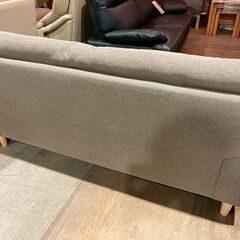 【愛品館 市原店】ファブリック2人掛けワイドソファの画像