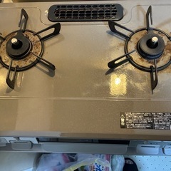 【お譲り先決まりました9/6】リンナイ　グリル付きガステーブルの画像
