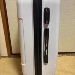 キャリーケース Mサイズ ホワイトの画像