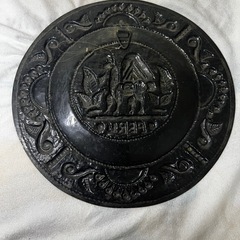 銅製　装飾皿　ペルー　お土産　の画像