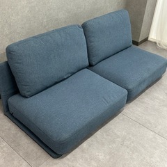 平日お渡しは値引き　3人掛けソファの画像
