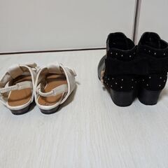 500円　21サイズ　ブーツ　サンダルセットの画像