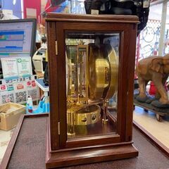ジャガールクルトJAEGER LE COULTREアトモスATMOS木枠 置時計 ジャンク 愛品館千葉店の画像