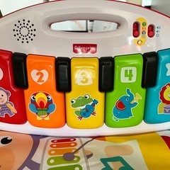 フィッシャープライス(fisher price) あんよでキック! 4WAYバイリンガル・ピアノジム 【0カ月~】【知育・英語・外国語】【布おもちゃ】【スマートステージ】FWT10 の画像