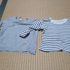 ベビー服　長袖シャツの画像