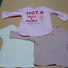 ベビー服　長袖シャツの画像