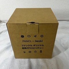 【未使用品】耐熱ガラスピッチャー 【電子レンジOK】 FANCL×iwakiの画像
