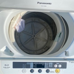 【なるべく使ってもらえる方】買い換えのため洗濯機差し上げます ☆パナソニック NA-F50B3 2010年5.0kgの画像