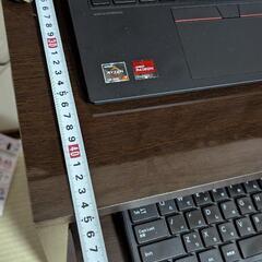 【在宅ワークに最適】コンパクトPCデスク 幅77×奥行45×高さ76cm(目安)の画像