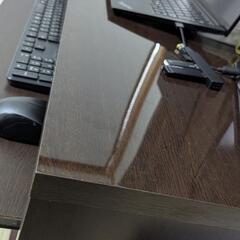 【在宅ワークに最適】コンパクトPCデスク 幅77×奥行45×高さ76cm(目安)の画像