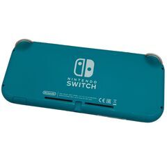 186000 現状品 Nintendo 任天堂 ニンテンドウ Switch Lite HDH-001  ターコイズ ブルー [250109HM090128]の画像