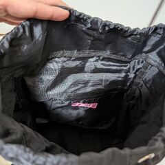 1000円！　ALGY 黒　リュック、ショルダーバッグセットの画像