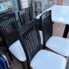 ダイニングテーブル&チェア　5点セットの画像