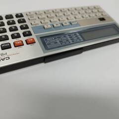 【ジャンク】CASIO PB-100 ポケコン/増設メモリ(OR-1 E)セット！の画像