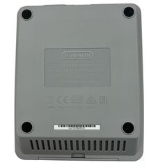 186000 現状品 任天堂 ／ Nintendo ニンテンドー クラシックミニ　スーパーファミコン CLV-301  グレー [250122HM140158]の画像