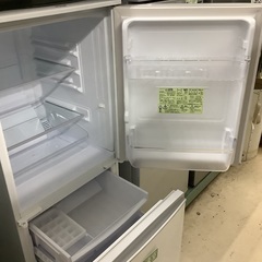 シャープ 2ドア 137L 冷蔵庫 SJ-14E6-KW 管C250819EK (ベストバイ 静岡県袋井市)の画像