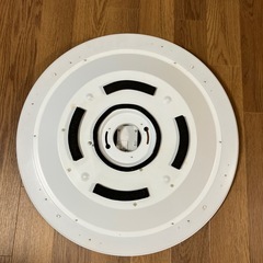 円形LEDシーリングライト ホワイト リモコン付きの画像