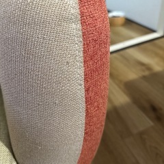 ソファ1人掛けオットマン付きの画像
