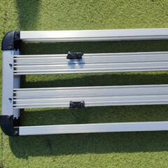 Terzo テルッツォ (by PIAA) ルーフラック 1個入 長さ:150cm x 幅:50cm ロング シルバー EA309
の画像