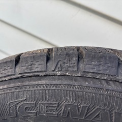 スタッドレスタイヤ　ホイール付き　155/65R14の画像
