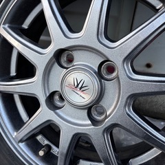 スタッドレスタイヤ　ホイール付き　155/65R14の画像
