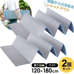銀マット グランドエイトワイド 180cm×120cm 2枚セットの画像