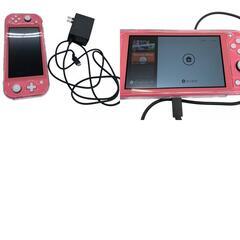 186000 現状品 任天堂 ／ Nintendo ニンテンドウ Switch light HDH-001  コーラルピンク [240308HM170116]の画像