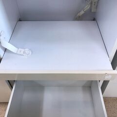 【ジャングルジャングル岩出店】【A992】レンジボード ホワイト 中古 家具 和歌山 岩出市 紀の川市 海南市の画像