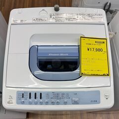 ✨️ジモティー割引✨️【ジャングルジャングル堺初芝店】 洗濯機 ヒタチ NW-T76 2021年製　堺市（東区　西区　北区　南区　堺区　美原区）高石市　泉大津市　忠岡町　和泉市　松原市　大阪狭山市の画像