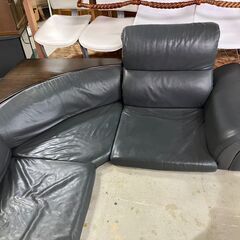 ローソファ　コーナーソファ　ロータイプの画像
