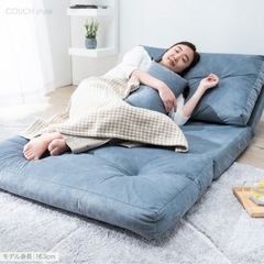 ソファーベッド　リクライニングソファ　美品✨の画像