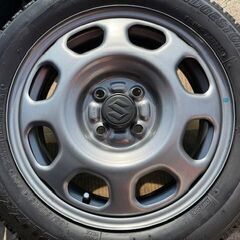 ハスラー純正スチールホイール　15インチ　スタッドレス　ハスラー、Keiなどに♪の画像