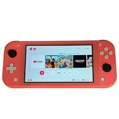 186000 現状品 任天堂 ／ Nintendo ニンテンドオ Nintendo Switch Nintendo Switch Lite HDH-001  コーラルピンク 本体 [250224HM270058]の画像