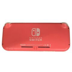 186000 現状品 任天堂 ／ Nintendo ニンテンドオ Nintendo Switch Nintendo Switch Lite HDH-001  コーラルピンク 本体 [250224HM270058]の画像