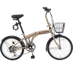 折りたたみ自転車　20インチの画像