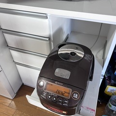 ニトリ　キッチンボード　食器棚　幅80の画像