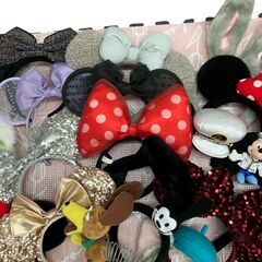186001 Disney ディズニー カチューシャ ミッキー、ミニー、ダッフィー、ジェラトーニ　等 23点まとめ売り [241211HM270209]の画像