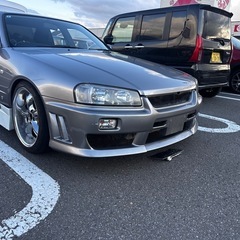 ER34 純正オプション アルティア フロントバンパーの画像
