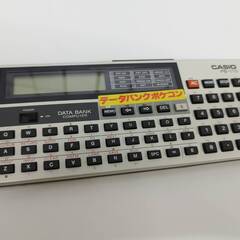 【ジャンク】CASIO PB-110 データバンク機能付きポケコンの画像