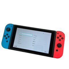 186000 現状品 任天堂 ／ Nintendo ニンテンドー Nintendo Switch HAC-001  付属品あり 本体 ジョイコン [250416HM140184]の画像