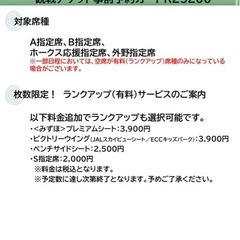 野球チケットの画像