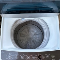 ハイアル洗濯機5.5KGの画像