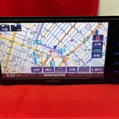 ⭐︎美品⭐︎KENWOOD 2024年春地図　MDV-L404W 新品バックカメラ付の画像