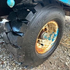中川車輌　コンバインカー 最大積載量1400kg 油圧シーソー式 運搬車 コンバイントレーラー 搬送 2輪 荷台 牽引 荷台スライド　シーソー式　トレーラー　宮崎の画像