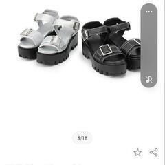 厚底サンダルの画像