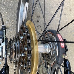 自転車 20インチ 緑系　グリーン系　カゴ ベル 鍵付き サイクル　子供　小学生の画像