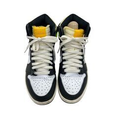 186000 現状品 NIKE ナイキ エアジョーダン１RETRO HIGH OG KBQ6931  25 ボルトゴールド [250404HM070479]の画像