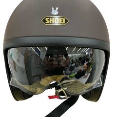 SHOEI ショーエイ ジェットヘルメット S（55cm） T8133 : 2015 2種  S マットブラウン JO [250510HM090138]の画像